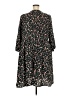 Jessy B 100% Polyester Floral Black Casual Dress Size 3X - photo 2
