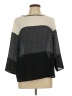 The Limited 100% Polyester Black 3/4 Sleeve Blouse Size L - photo 1