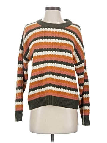 Madewell Striped Beacontree Pullover Sweater (view 1)