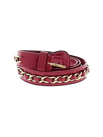 Chanel Vintage Leather Chain Accent Belt (view 1)