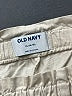 Old Navy 100% Cotton Solid Ivory Cargo Pants Size 14 - 16 - photo 3