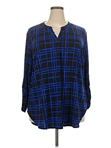 Cato 3/4 Sleeve Blouse (view 1)