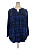 Cato Blue 3/4 Sleeve Blouse Size 22 - 24 - photo 1