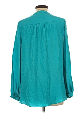 Lilly Pulitzer Long Sleeve Silk Top (view 2)