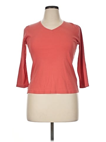Chico's 3/4 Sleeve T-Shirt (view 1)