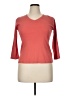 Chico's Red 3/4 Sleeve T-Shirt Size XL - photo 1
