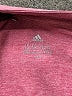Adidas 100% Polyester Pink Track Jacket Size 13 - 14 - photo 3