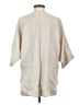 NOMAD THE LABEL Tan 3/4 Sleeve Button-Down Shirt Size S - photo 2