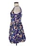 Retrolicious Print Purple Cocktail Dress Size M - photo 5