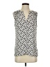 Ann Taylor LOFT Gray Sleeveless Blouse Size S - photo 1