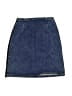 Bongo 100% Cotton Solid Blue Denim Skirt Size S - photo 1