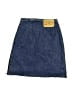 Bongo 100% Cotton Solid Blue Denim Skirt Size S - photo 2