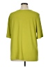 Susan Graver Green Short Sleeve Top Size 1X - photo 2