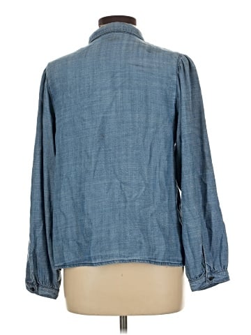 Lilla P Long Sleeve Button-Down Shirt (view 2)