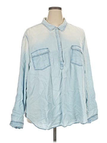 Love Long Sleeve Button-Down Shirt (view 1)