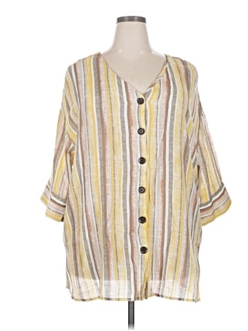 Fred David 3/4 Sleeve Blouse (view 1)