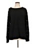 Long Tall Sally Stars Black Pullover Sweater Size 10 - photo 1