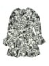 Aqua 100% Polyester Print Gray Black Casual Dress Size XS - photo 2