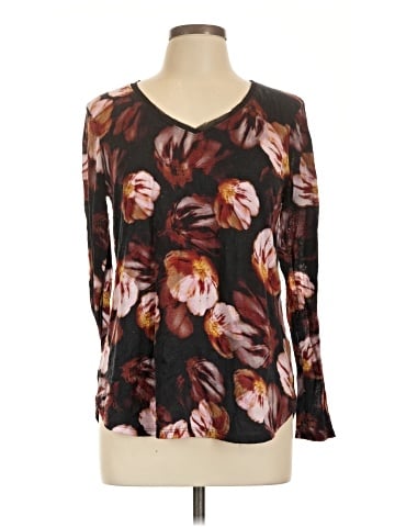 Simply Vera Vera Wang 3/4 Sleeve T-Shirt (view 1)