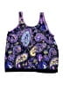 Summer Mae Paisley Purple Swimsuit Top Size 18 w - photo 2