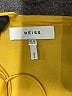 Reiss 100% Polyester Solid Yellow Cocktail Dress Size 2 - photo 7