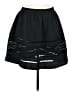 Very J Solid Black Casual Skirt Size M - photo 1