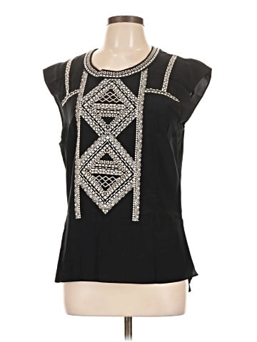 Veronica Beard Sleeveless Silk Top (view 1)