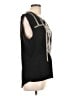 Veronica Beard 100% Silk Black Sleeveless Silk Top Size 10 - photo 4