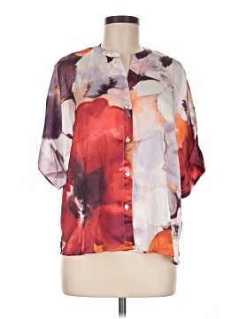 Elie Tahari Short Sleeve Blouse