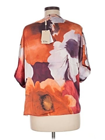 Elie Tahari Short Sleeve Blouse (view 2)