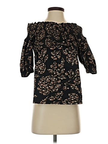 White House Black Market 3/4 Sleeve Blouse (view 1)