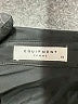 Equipment 100% Silk Black Long Sleeve Silk Top Size XS - photo 7