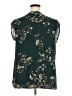 DR2 100% Polyester Teal Short Sleeve Blouse Size XXL - photo 2