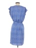 The Limited 100% Polyester Paisley Blue Casual Dress Size XS - photo 2