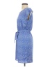 The Limited 100% Polyester Paisley Blue Casual Dress Size XS - photo 5