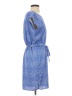 The Limited 100% Polyester Paisley Blue Casual Dress Size XS - photo 4