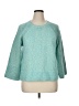 Talbots Tweed Teal Pullover Sweater Size XL Petite - photo 1
