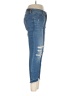 Express Solid Blue Jeans Size 8 - photo 4