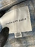 American Eagle Outfitters 100% Polyester Plaid Blue Coat Size XL - photo 6