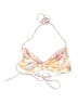 Triangl Paisley Yellow Swimsuit Top Size M - photo 1