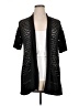 Cyrus 100% Acrylic Black Cardigan Size 1X - photo 1