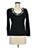 Willi Smith 100% Nylon Black Long Sleeve Top Size M - photo 1