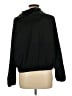 Fabletics Solid Black Track Jacket Size L - photo 2