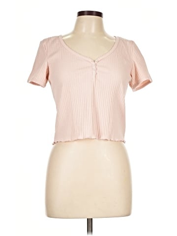 American Eagle Outfitters Short Sleeve Henley (view 1)