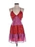 BCBGeneration 100% Polyester Paisley Red Cocktail Dress Size 6 - photo 1