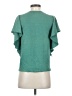 Michael Stars Teal Short Sleeve Top Size Sm (0) - photo 2