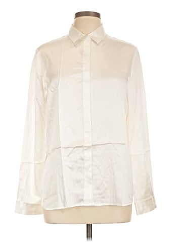 LILYSILK Long Sleeve Silk Top (view 1)
