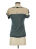 E&M Collection Teal Short Sleeve Top Size S - photo 2