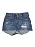 Levi's Blue Denim Shorts Size 26 waist - photo 1