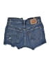 Levi's Blue Denim Shorts Size 26 waist - photo 2